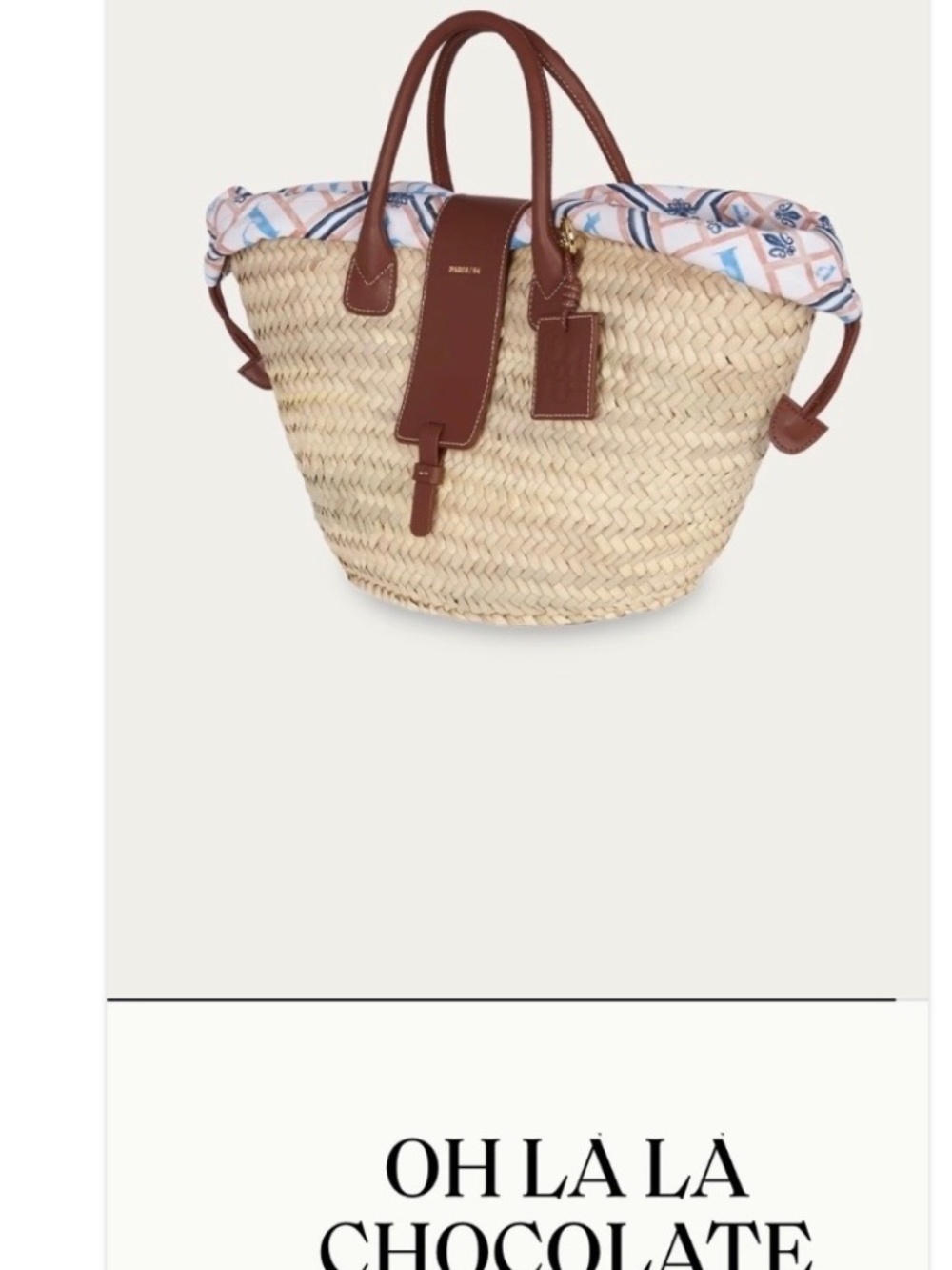 Paris 64 basket bag